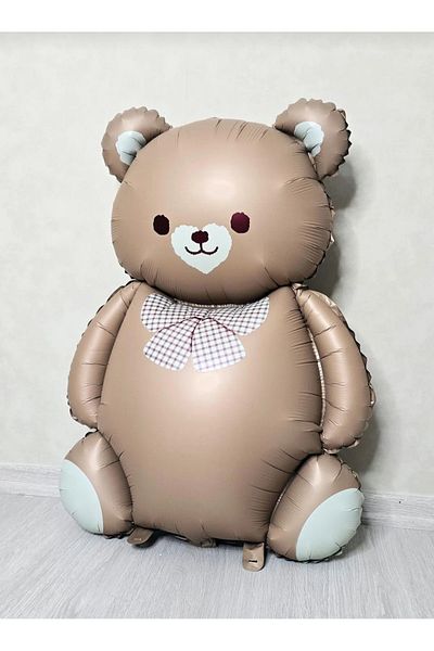 ATAKENT PARTİ Retro Cute Bear and Balloon Set - Hearted
