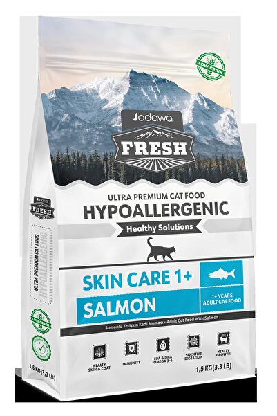 jadawa Fresh Somonlu Skin Care Yetişkin Kedi Maması 1,5 KG