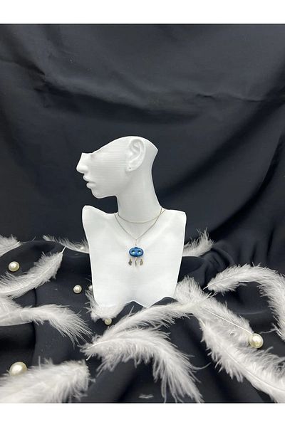 Goplast Premium 22 cm Women's Figure Necklace and Mannequin Set - Special Organizer for Shops and Homes