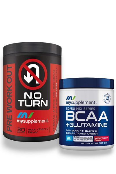 MYSUPPLEMENT Performance Pack: Preworkout, Cherry, Bcaa, Glutamine and Watermelon