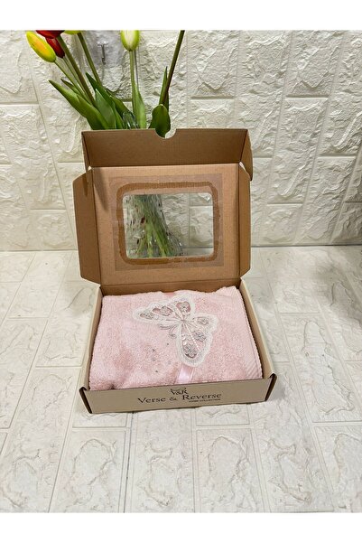 Verse & Reverse Mica 50*90 Bamboo Towel - Verse-Reverse Design