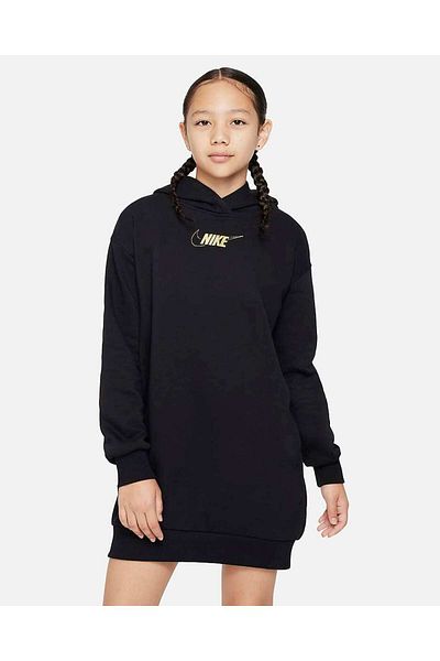 Nike Sportswear Club Fleece Big Kids (Girls) Hoodie Dress