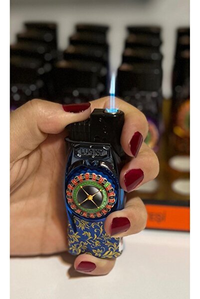 İNDİRİM CENTER Rulet Masası Temalı Stres Çarklı Gazlı Çakmak 2025 Süper Yeni ...