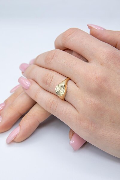 Fiyonk Kuyumculuk 14 Ayar Altın Shine Yüzük