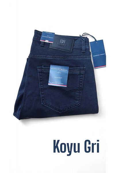 Ünal Giyim Men's Jeans - Plus Size, Lycra Fit, Thick Cotton (Top Quality Product)