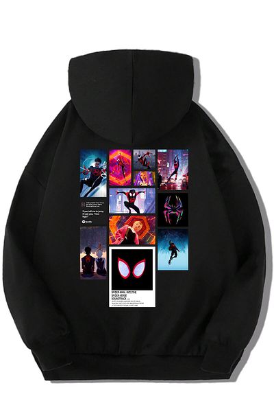 BRZ KIDS Hanorac unisex pentru copii Spider-Man: Into The Spider Verse