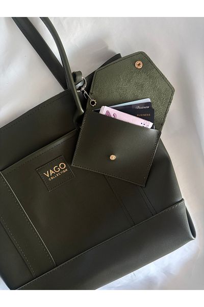 VAGO COLLECTION Τσάντα ώμου από συνθετικό δέρμα