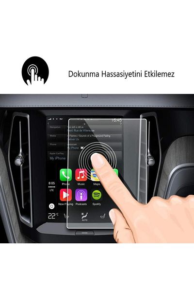 Engo Volvo S90 9 Inch Matte Screen Protector Multimedia Navigation