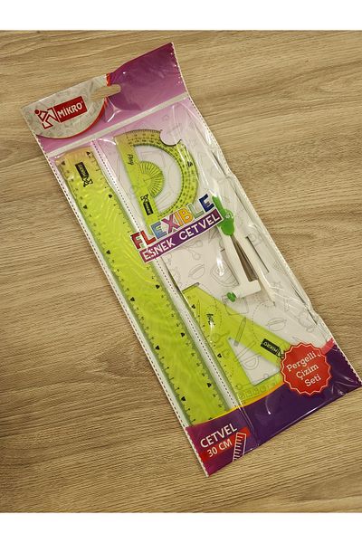 Mikro Set of 4 Flexible 30 cm Ruler Jibs