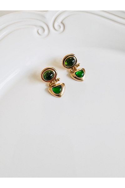 DEVİ fashion Vintage Stone Earrings