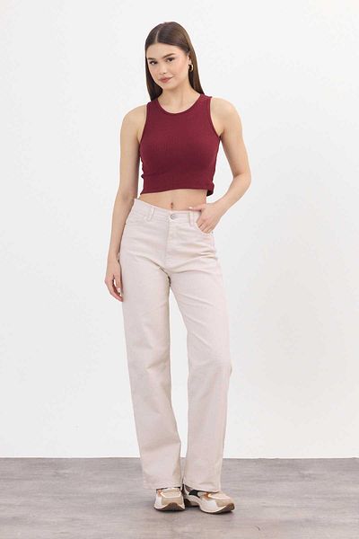 Rays Culoare bej 11104 Model Lycra Pantaloni largi
