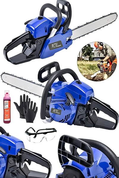 Spech Power USA Profosyonel Çift Egzoz 16 Hp Benzinli Odun Kesme Bıçkı Kesme ...