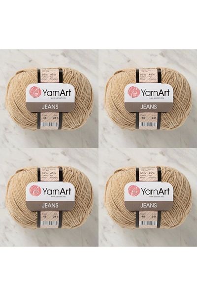 Yarnart Τζιν 48 Πακέτο 4 Βρεφικό σχοινί Amigurimi