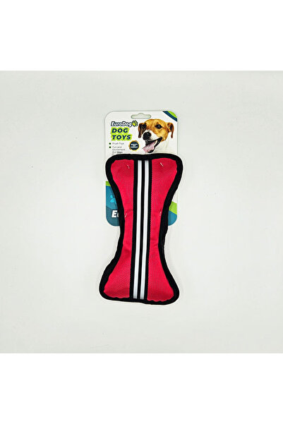 Eurodog لعبة كلب على شكل عظمة من القماش مقاس 22x11 سم