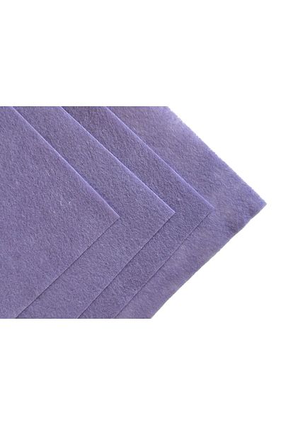 Farchel Lilac Color Meter Thin Felt Fabric - Felt 1 mm Activity Felt Colored Felt 1 Meter 100X100 cm