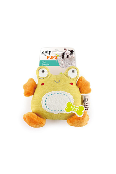 Afp Pups - Frog Plush Frog Puppy Toy