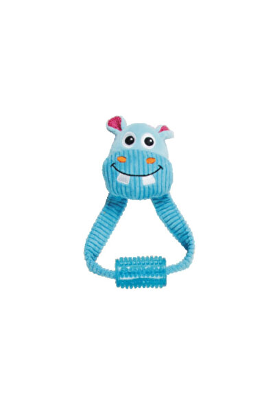 Pawise لعبة الحياة الحية - فرس النهر مع لعبة الكلب توجر