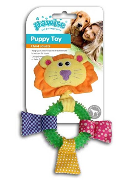Pawise Puppy Ring Lion Toy 26 Cm