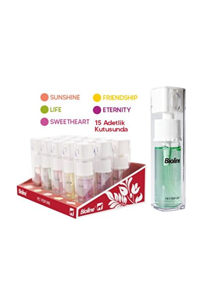 Bioline Bioine 5 Çeşit 3er Adet 10 Ml Parfüm Standı