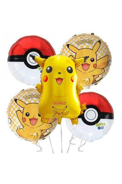 Parti Dükkanım Pokemon Foil Balloon Set