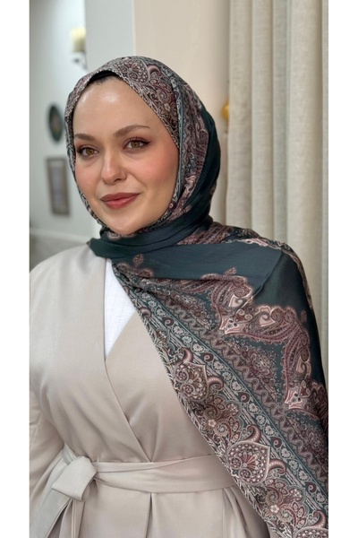 locella İpek saten şal