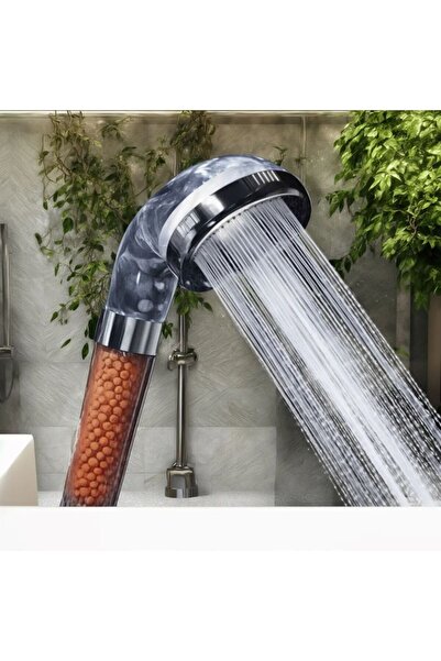 Genel Markalar Boncuklu Su Tasarruflu Kireç Önleyici Duş Başlığı 2 Yıl gümüş ...