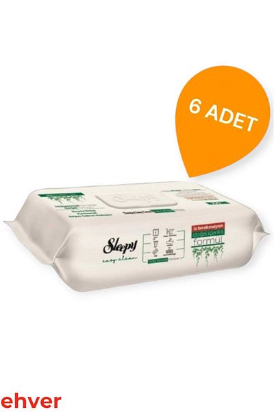 Sleepy 6-Piece Easy Clean Surface Cleaning Towel (600 Sheets)