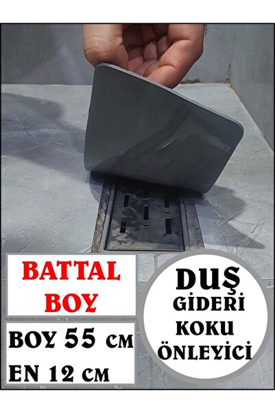 COZLEY Kötü Koku Önleyici Uzun Duş Gideri Silikon Mat Duş Gideri Böcek Önleyi...