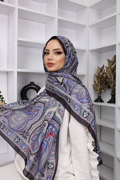 HAR-UM Ticaret شال ناعم من القطن بنمط عرقي قديم