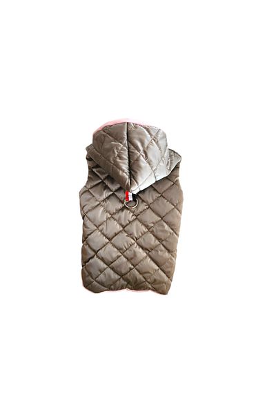atelyu Cat Dog Clothes Fiber Wadded Waterproof Coats Vest