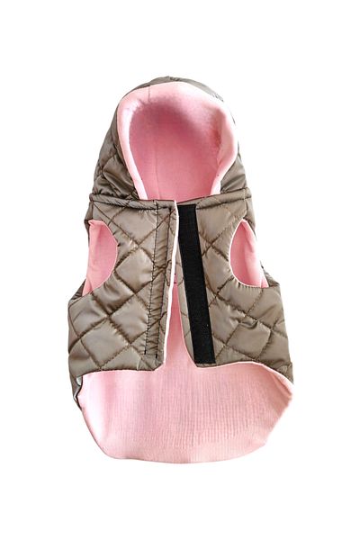 atelyu Cat Dog Clothes Fiber Wadded Waterproof Coats Vest