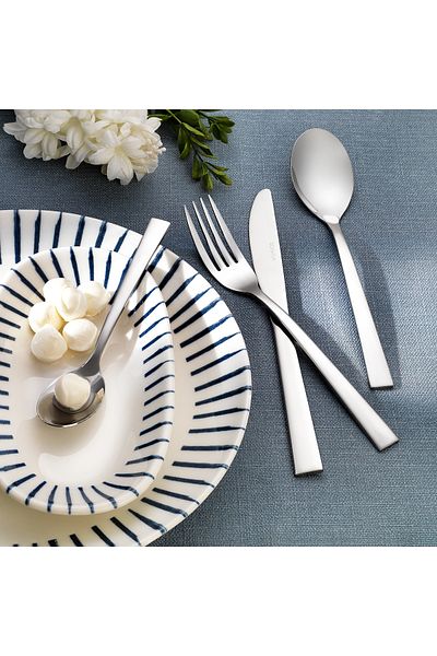 Schafer Sheen 24 Piece Fork Spoon Knife Set-silver21