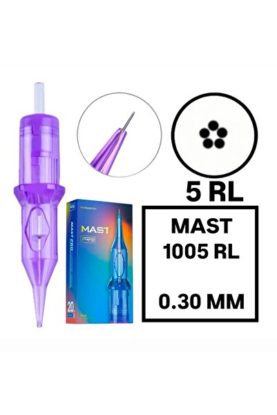 MAST Pro Cartridges 1 Kutu - Pro - 1005rl - 0.30mm - Kartuş Dövme Ve Kalıcı M...