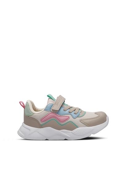 Slazenger Beige Peso I Girl's Sneakers