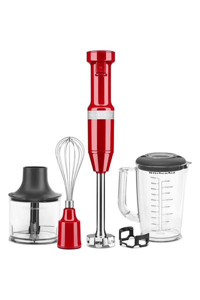 Kitchenaid مجموعة خلاط يدوي 5khbv83eer - أحمر إمبراطوري