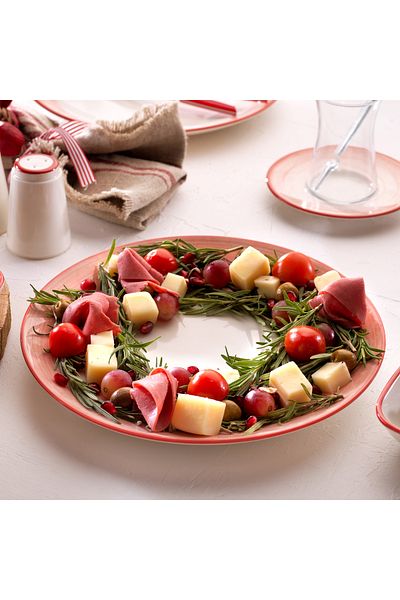 Schafer Vivian Breakfast Set 32 Pieces-red