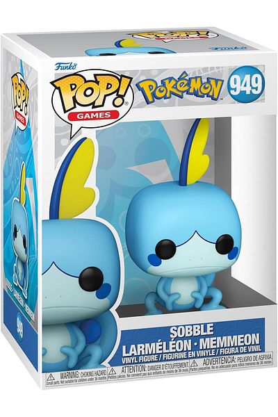 STOREMAX Mrttnca Pop Figure Games: Pokemon- Sobble Trndymrt 1087243