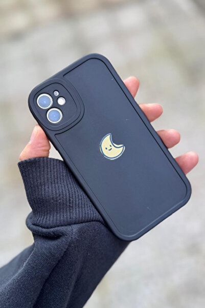 KVK PRİVACY İphone 12 Uyumlu Kılıf Ay Desenli Darbelere Dayanıklı Kamera Koru...