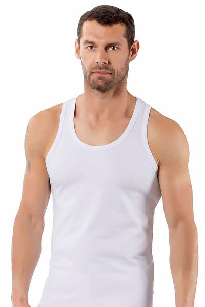 Kompedan Λευκό Ανδρικό Αθλητικό Σουτέρ - Lycra K0267