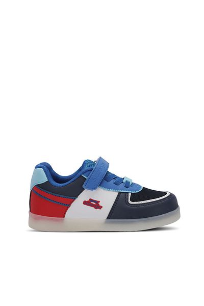 Slazenger Perle Boy's Sneaker Shoes Navy Blue / White