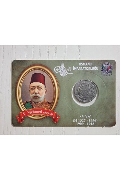 Edi Antik Osmanlı 10 Para Hatıra Kabında Nadir. 1909 Tarihli nadir ve temiz d...