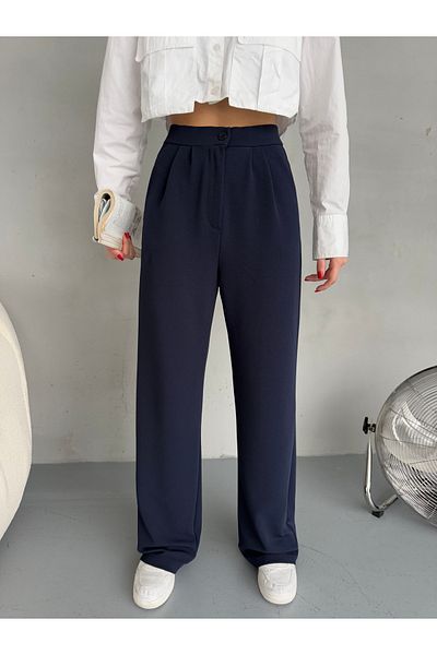 alanora Women's Lycra Loose Wide Leg Palazzo Trousers