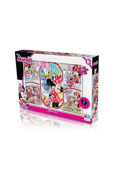 Ks Puzzle Fabbatoys Minnie 100 Piece Puzzle