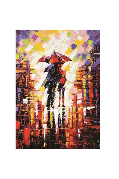 Art Puzzle Love under the Umbrella 500 Piece Puzzle