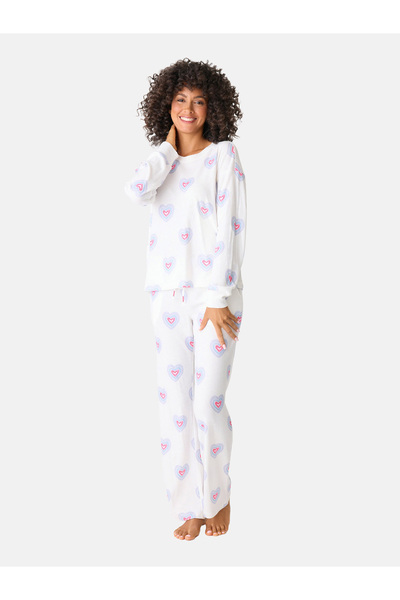 PJ Salvage Schlafanzug Peace & Love within Damen Frauen