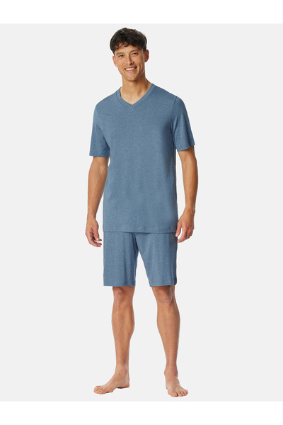 Schiesser Pyjama Modern Nightwear Schlafanzug Schlafmode Bequem