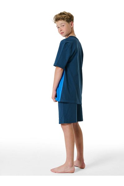 Schiesser Pyjama Organic Cotton Schlafanzug Schlafmode Bequem