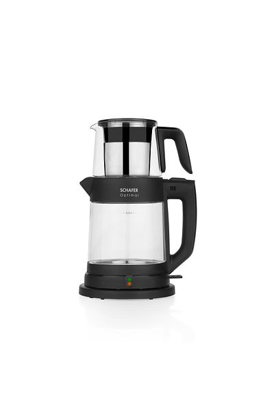 Schafer Black Optimal Electric Glass Tea Maker