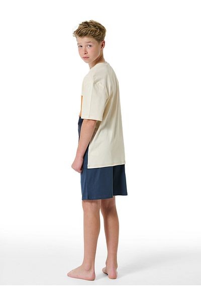 Schiesser Pyjama Organic Cotton Schlafanzug Schlafmode Bequem