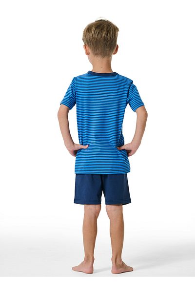 Schiesser Shorty Boys World Leichter Schlafanzug Kurz